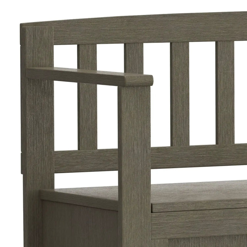 Brooklyn - Handcrafted Entryway Storage Bench by HouseOfZazla