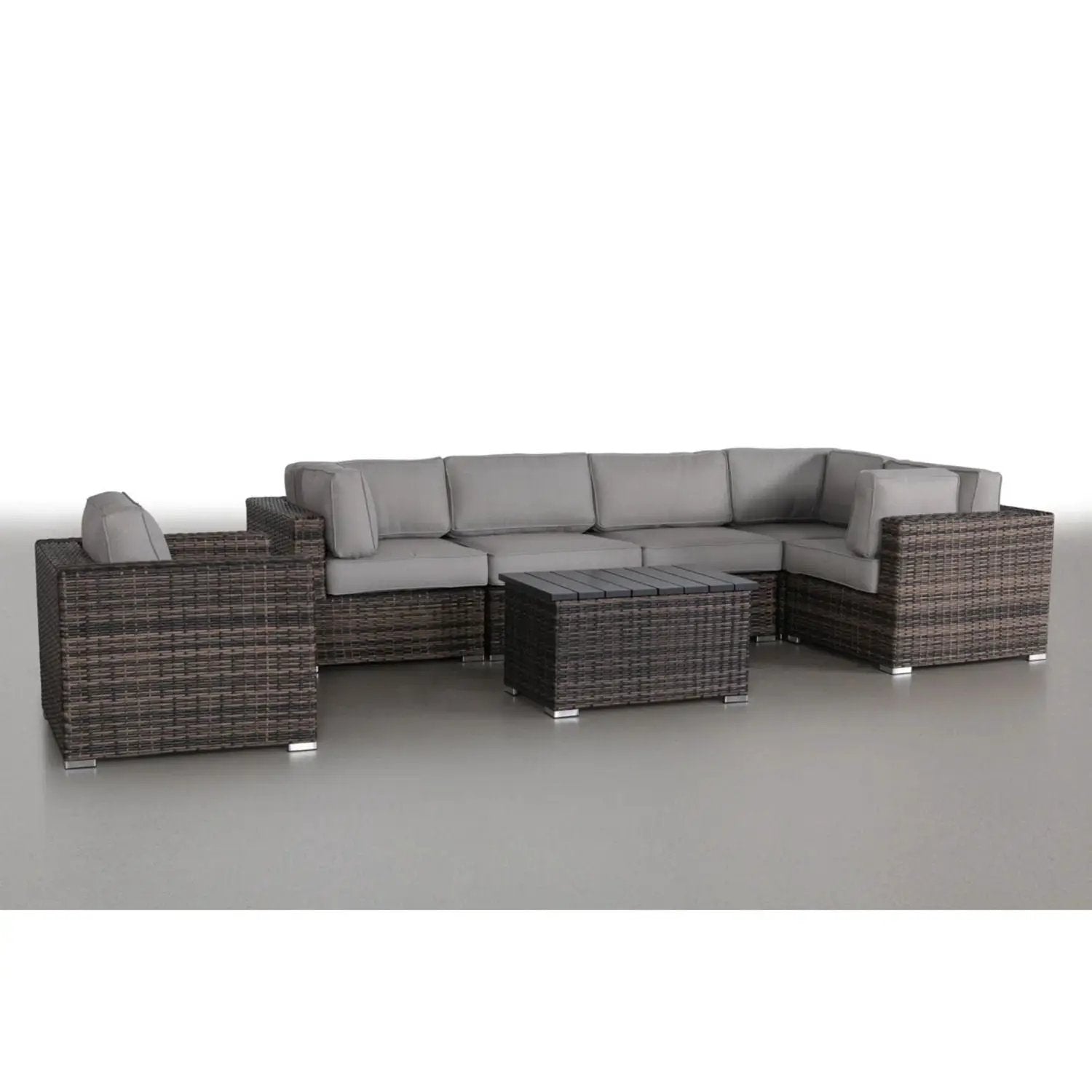 Stylish Entertainment Sectional Set, Outdoor Living by Unique Piece Furniture