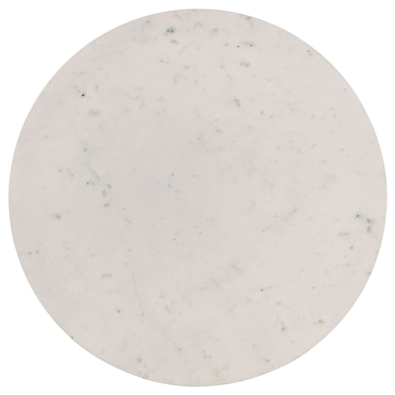 Leska - Round Coffee Table - White by HouseOfZazla