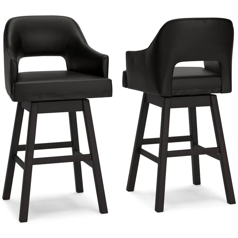 Tallenger - Upholstered Swivel Barstool (Set of 2) by Unique Piece Furniture