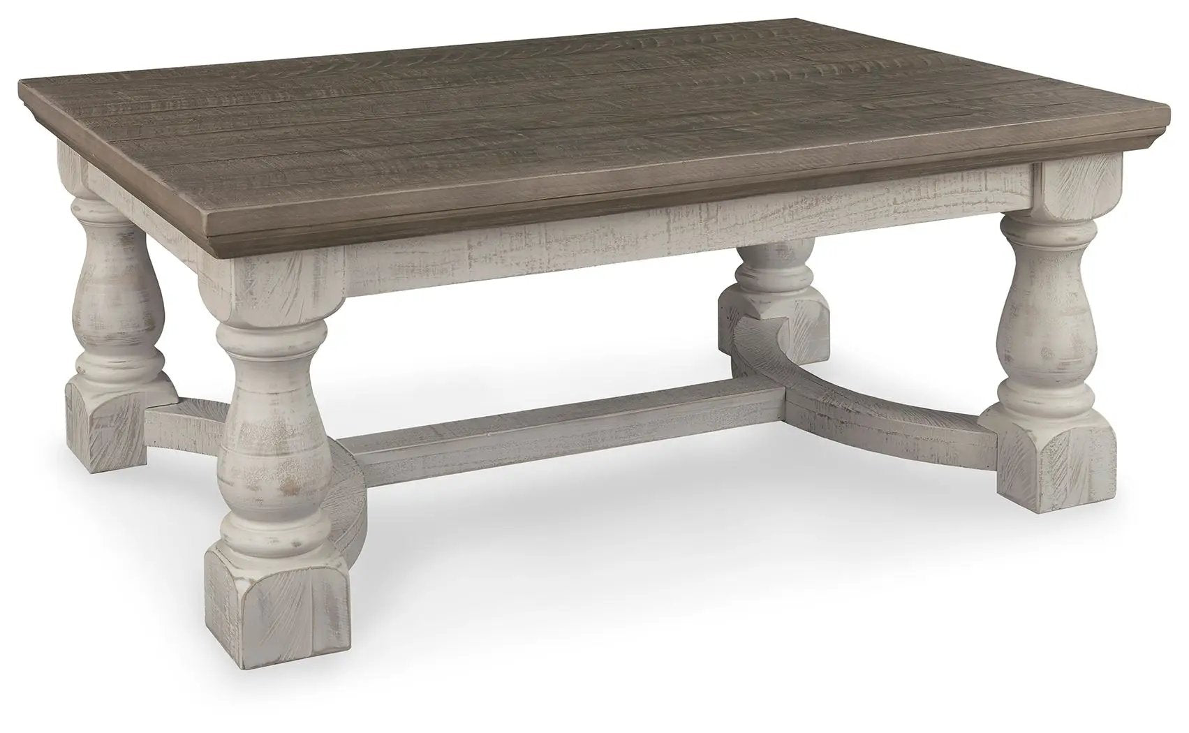 Havalance - Rectangular Cocktail Table - Gray / White by Unique Piece Furniture