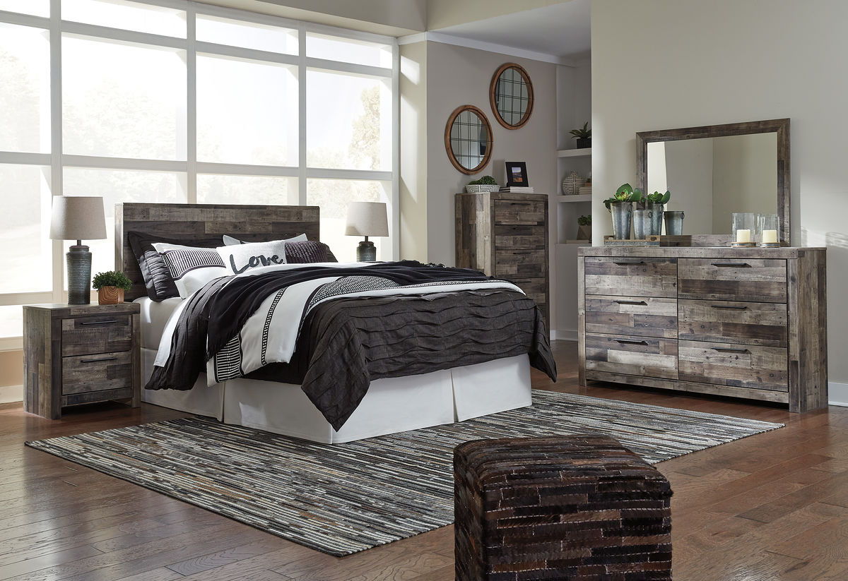 Derekson - Headboard With Bed Frame, photo 2 of 3
