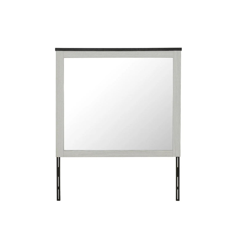 Avery - Mirror With Sleek Frame Large Scale Mirror For Dresser - Beige by HouseOfZazla