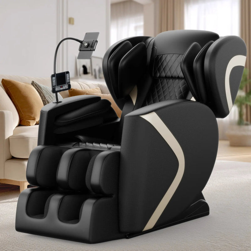 Massage Chair Recliner with Zero Gravity and Full Body Air Pressure by HouseOfZazla