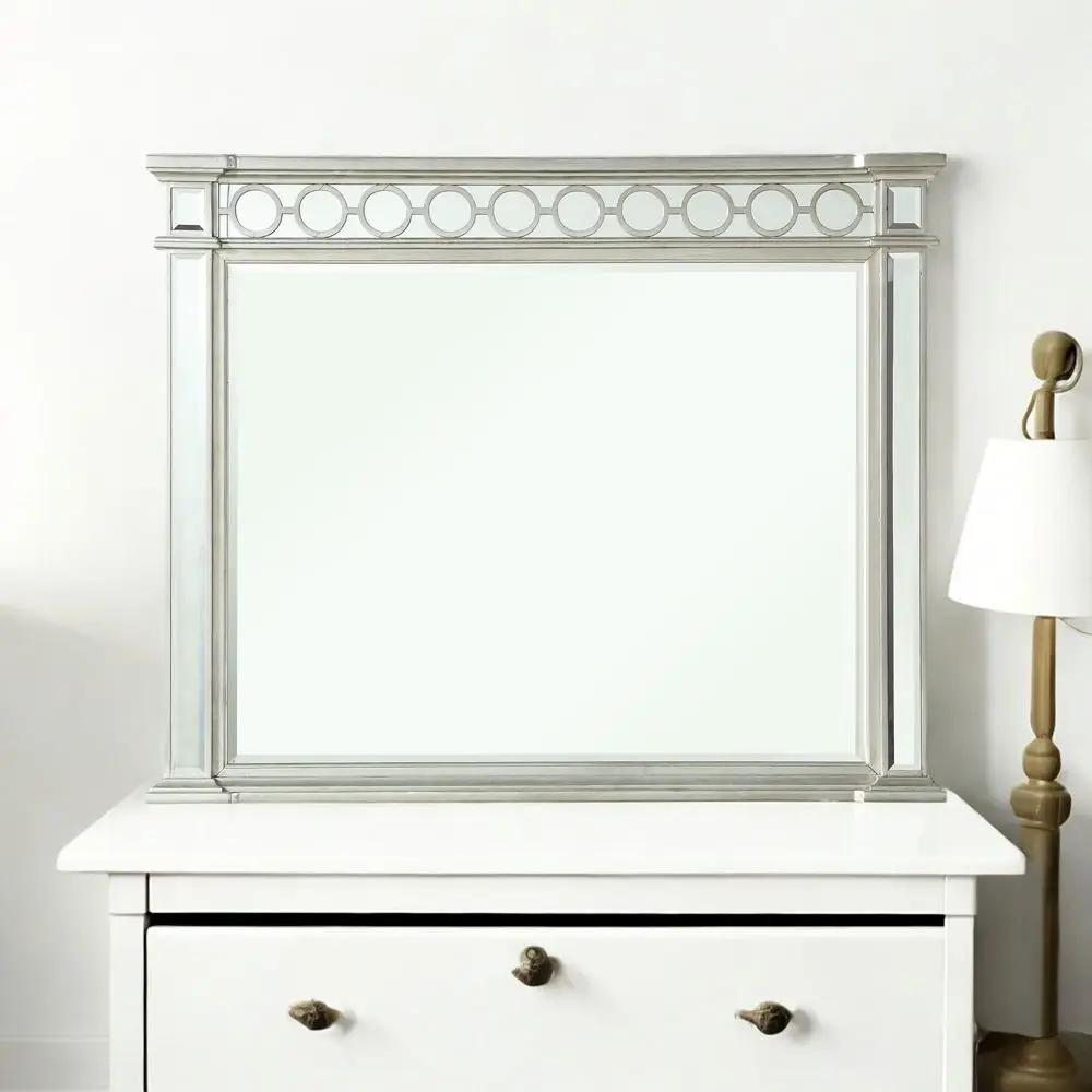 Varian - Mirror - Mirrored by Unique Piece Furniture