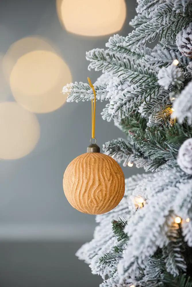 Christmas Ball Glass Decorative Hanging Ball Christmas Tree Ornaments For Holiday Party Decorations by Unique Piece Furniture
