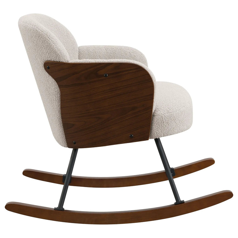 Valera - Upholstered Mid Back Rocking Chair