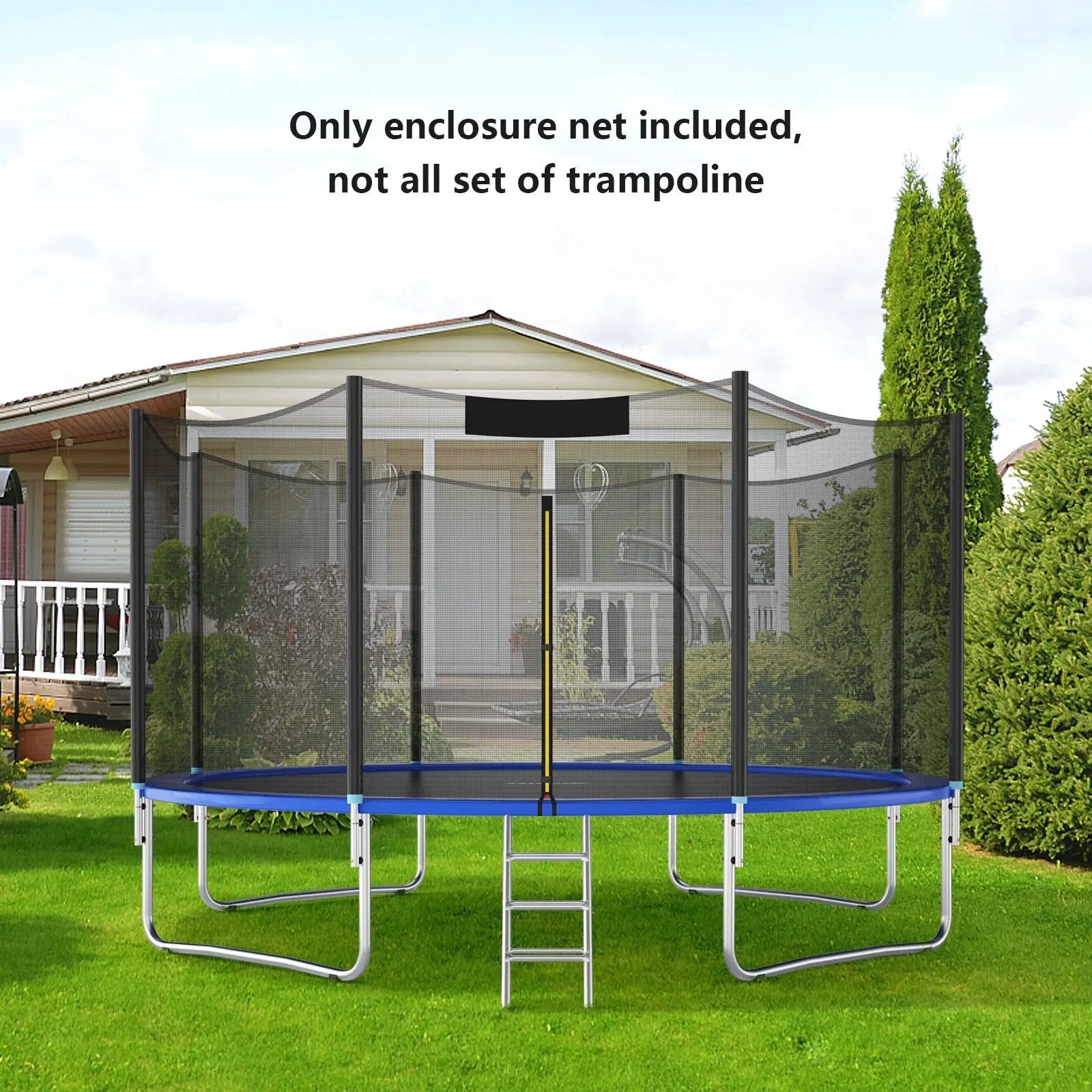 10 Feet Trampoline Safety Replacement Protection Enclosure Net by DirectDeals