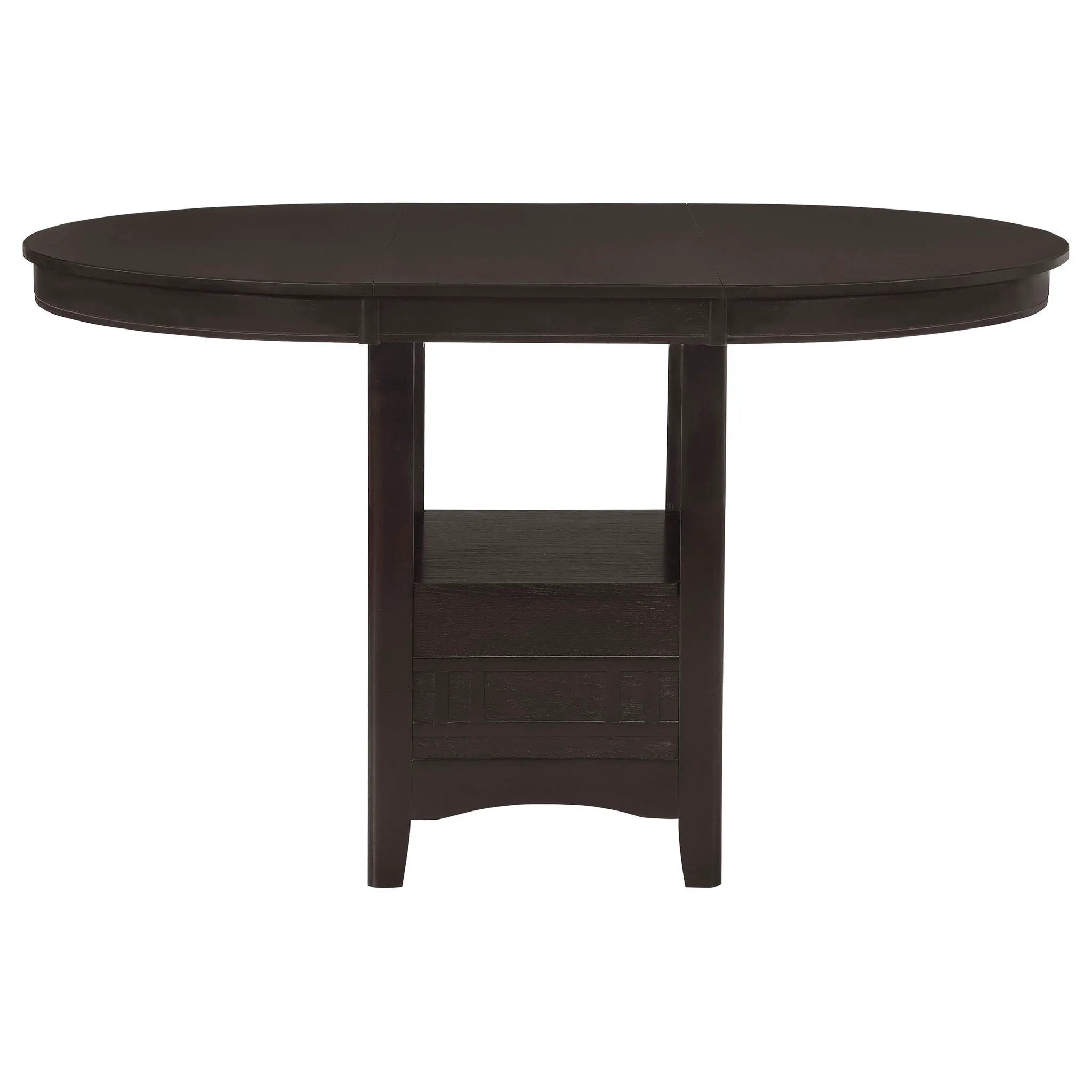 Lavon 5-piece Oval Counter Height Dining Set Espresso by Unique Piece Furniture