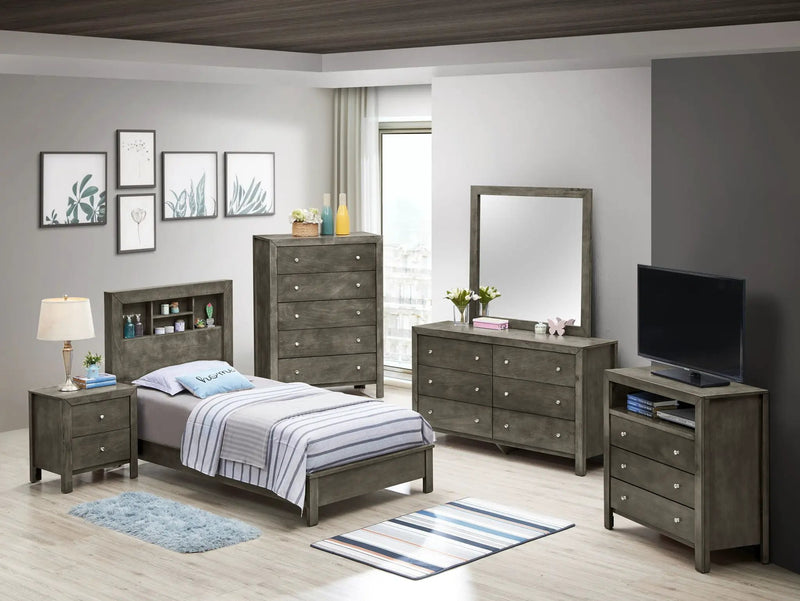 Bed With Transitional Design Stylish by Unique Piece Furniture