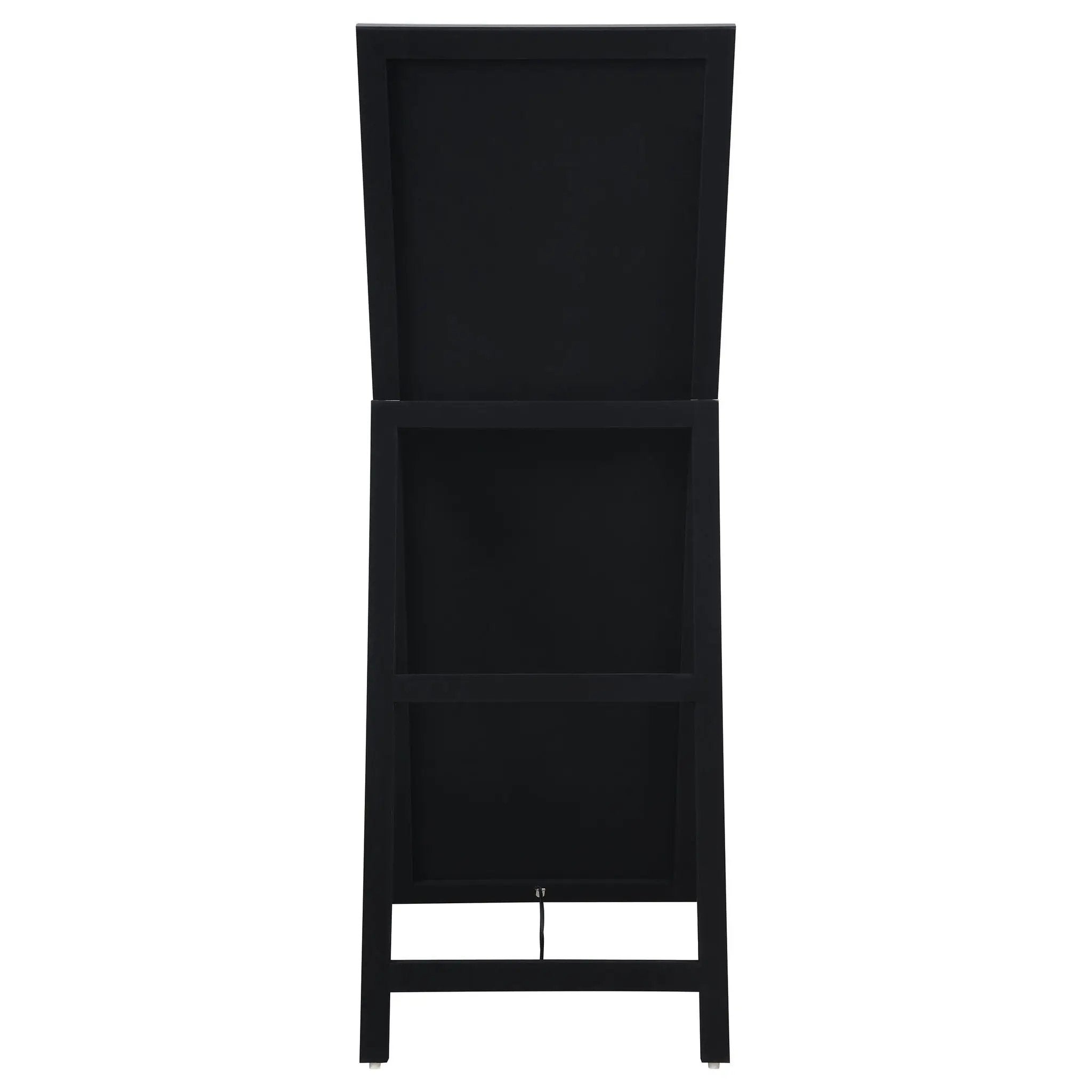 Soline 22 x 61 Inch Framed Standing Floor Mirror Silver by Unique Piece Furniture