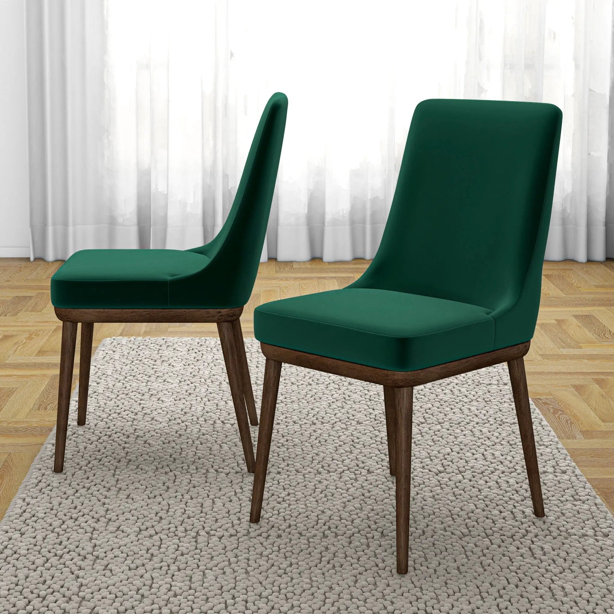 Kate - Mid-Century Modern Dining Chair (Set of 2) by Unique Piece Furniture