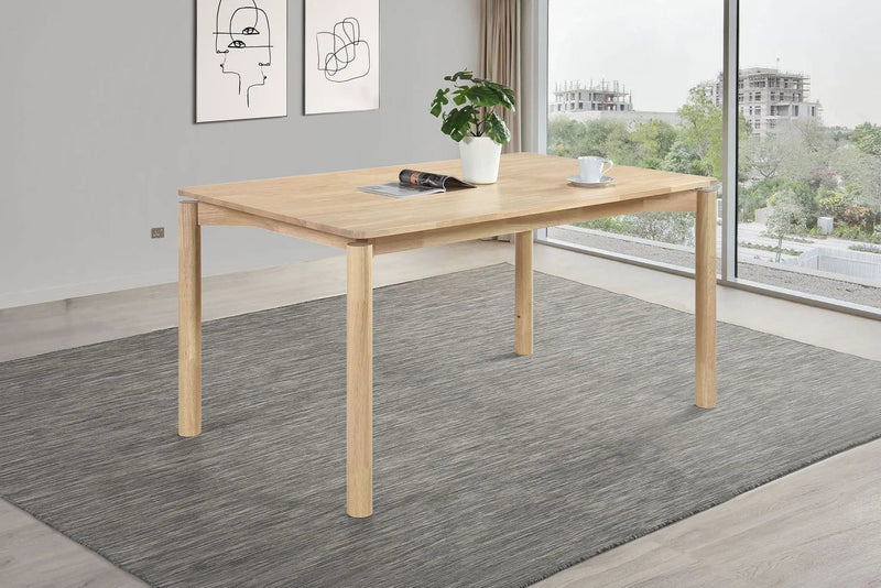 Parkridge 59-inch Rectangular Dining Table White Washed by Unique Piece Furniture