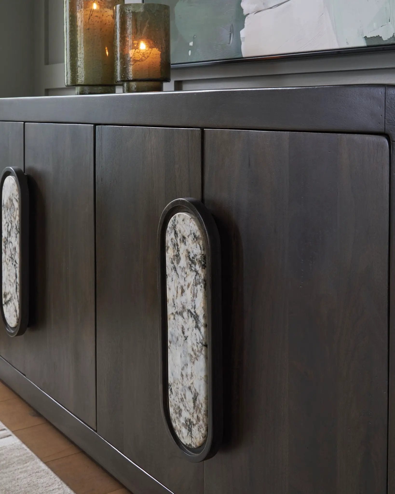 Elliston - Accent Cabinet - Espresso Brown by Unique Piece Furniture
