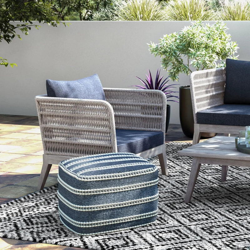 Santiago - Outdoor Conversation Chair - Slate Gray by HouseOfZazla
