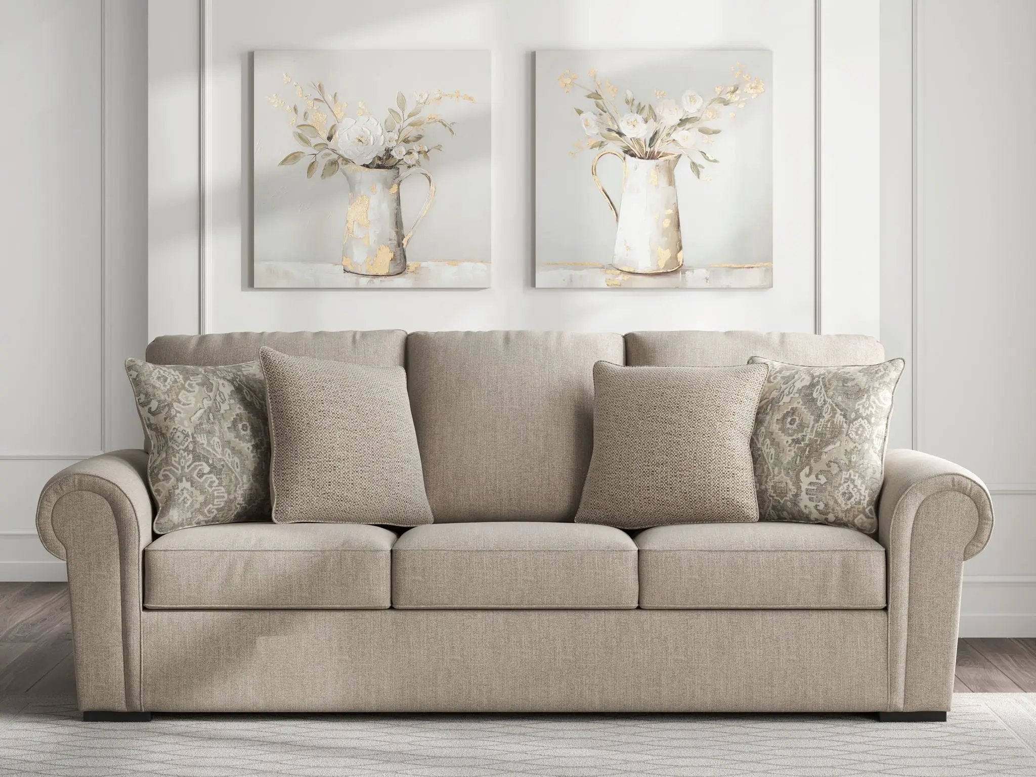 Sararose - Sofa - Heather by Unique Piece Furniture