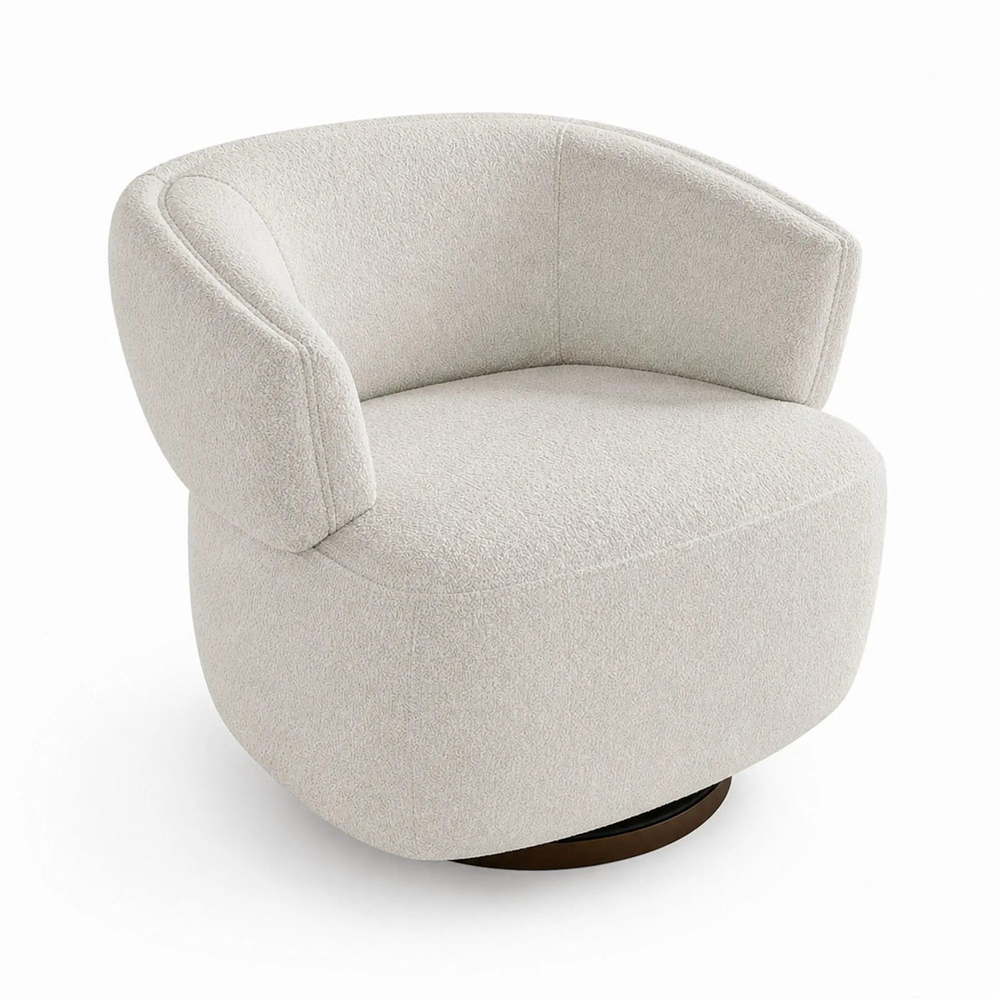 Swivel Barrel Accent Oversized Club Chair by HouseOfZazla