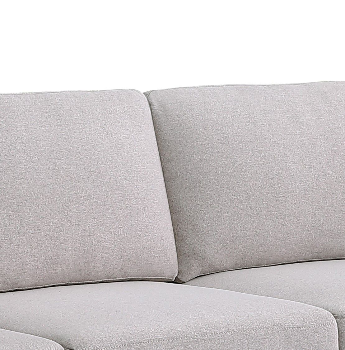 Light Gray Loveseat with Removable Cushions - Kristin, photo 2 of 5