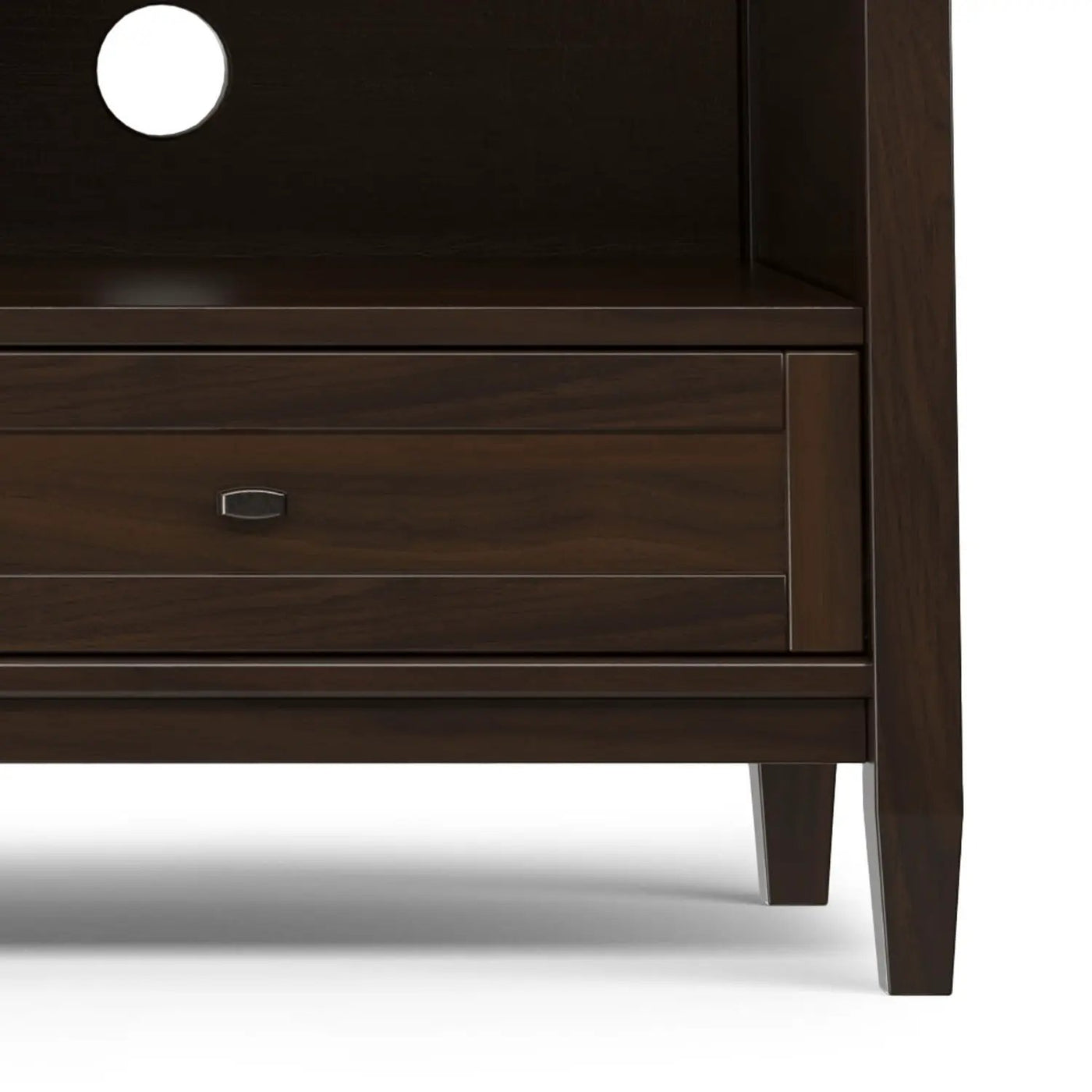 Warm Shaker - Handcrafted Low TV Media Stand by HouseOfZazla
