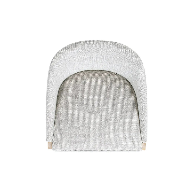 Newport 30.5" Coastal Curved Back Upholstered Barstool by HouseOfZazla