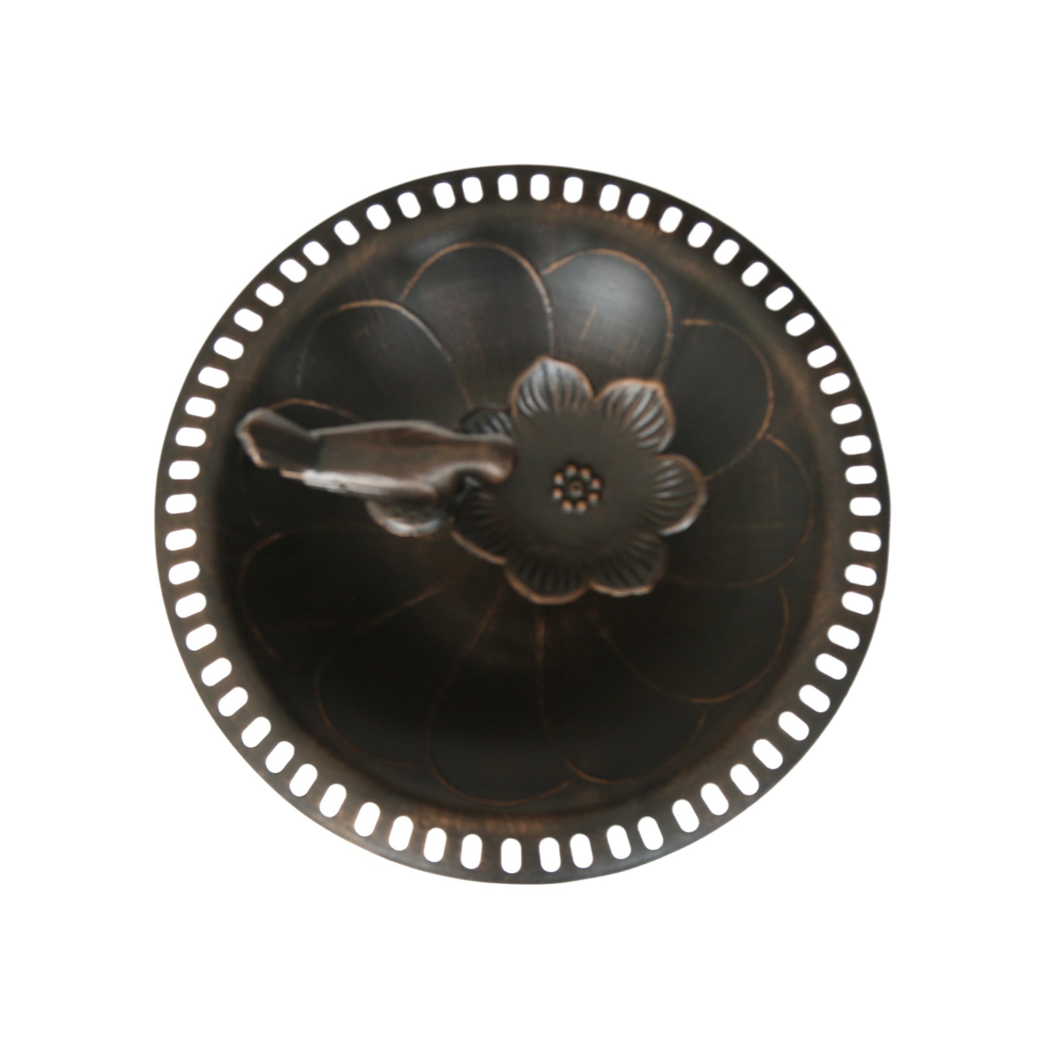 Outdoor Aluminum and Iron Bird Bath by HouseOfZazla