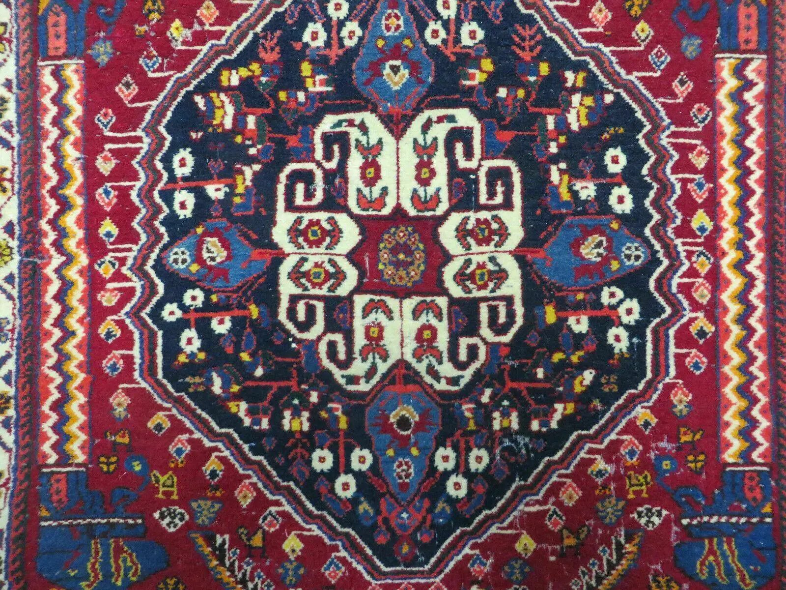 2'X 4' Antique Handmade Turkish Floral Oriental Wool Rug Pillow Case Cushion by Jewel Rugs
