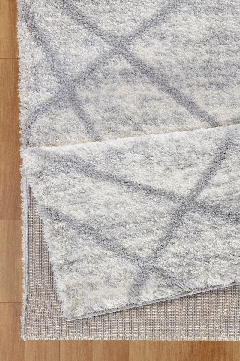Loft Shag - 7'10" X 9'10" Polypropylene, Shaggy Area Rug - Gray by HouseOfZazla