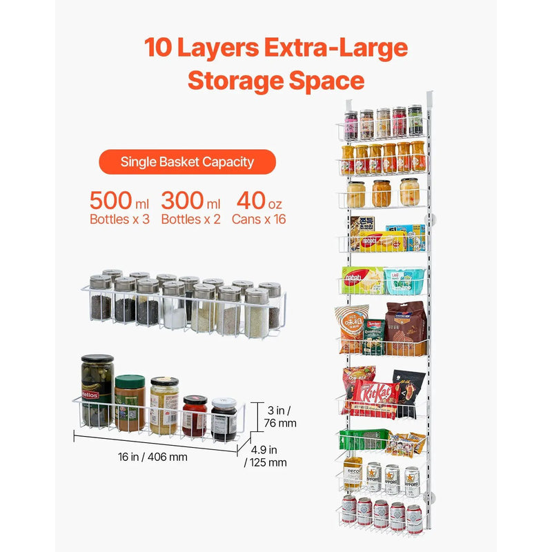 Over The Door Pantry Organizer by HouseOfZazla