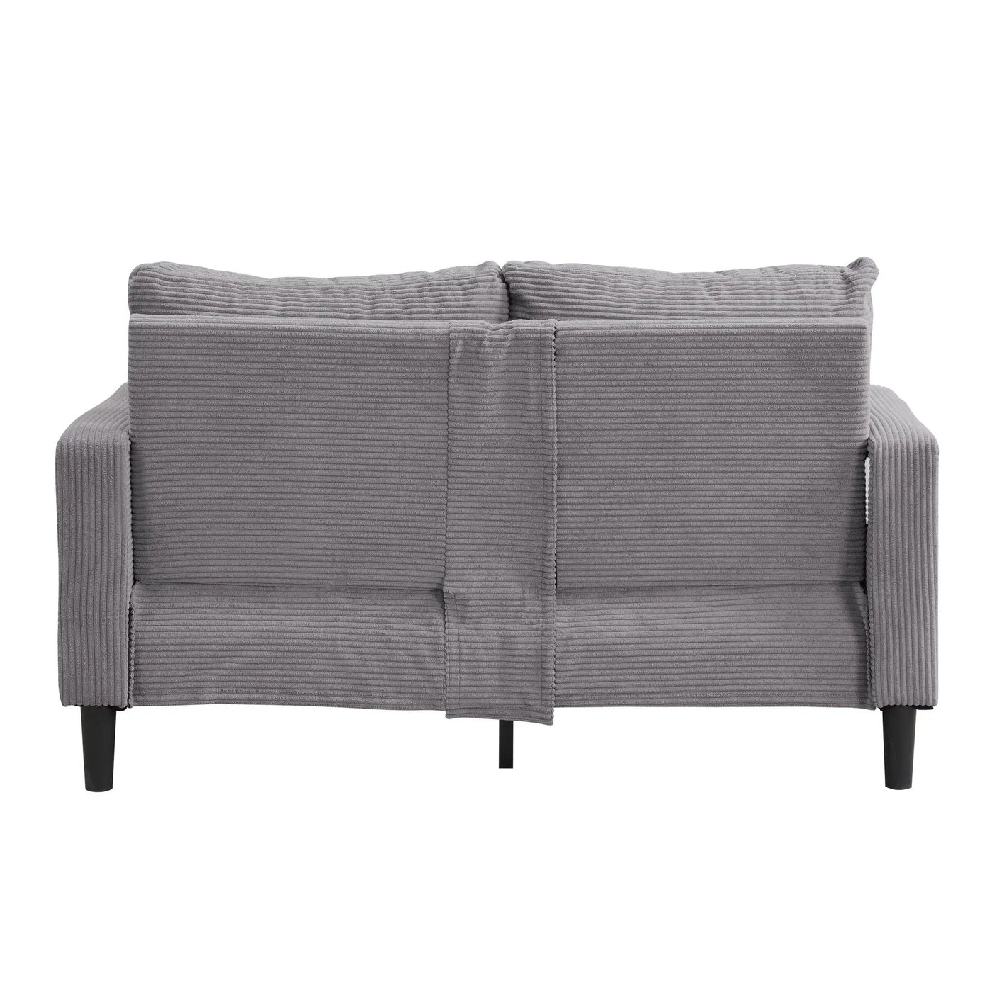Modern Upholstered Loveseat Sofa, High Resilience by HouseOfZazla
