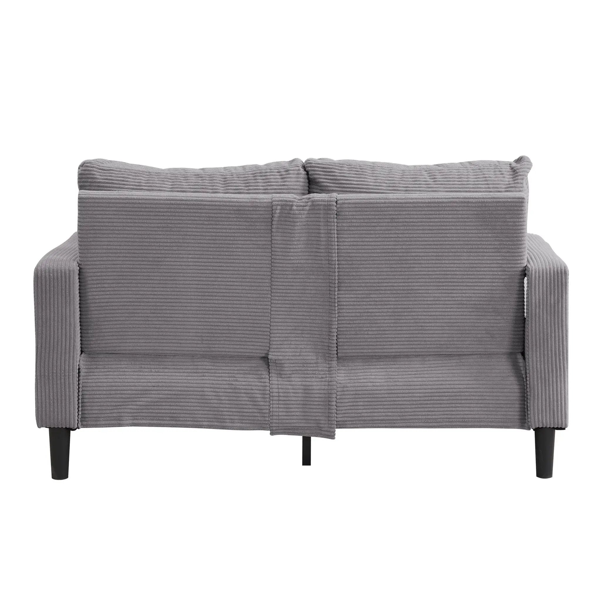 Modern Upholstered Loveseat Sofa, High Resilience by Unique Piece Furniture