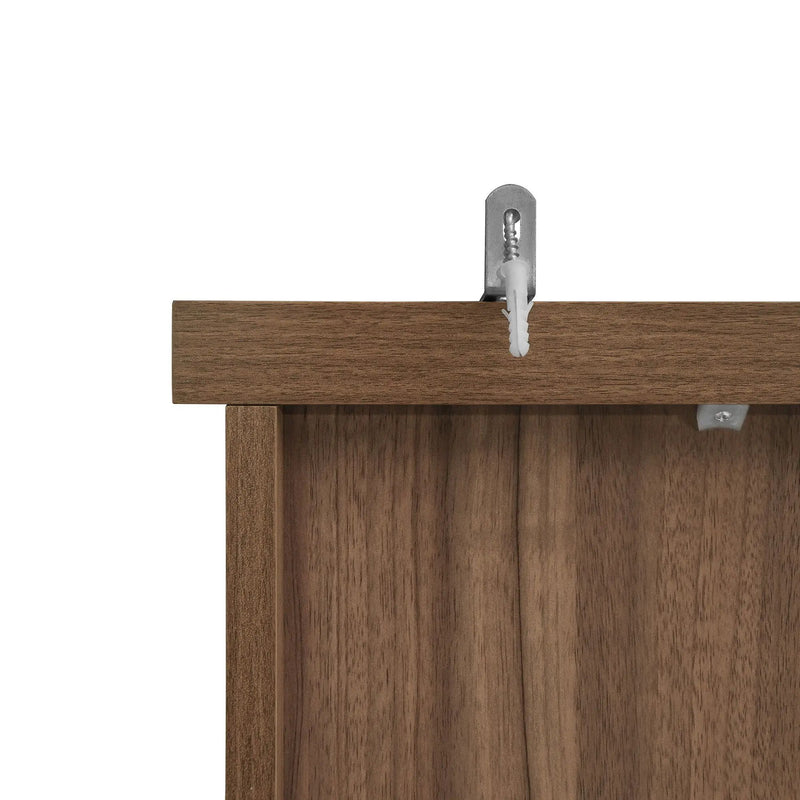 4 Door Cabinet With 1 Drawer, With 4 Adjustable Inner Shelves, Storage Cabinet by HouseOfZazla