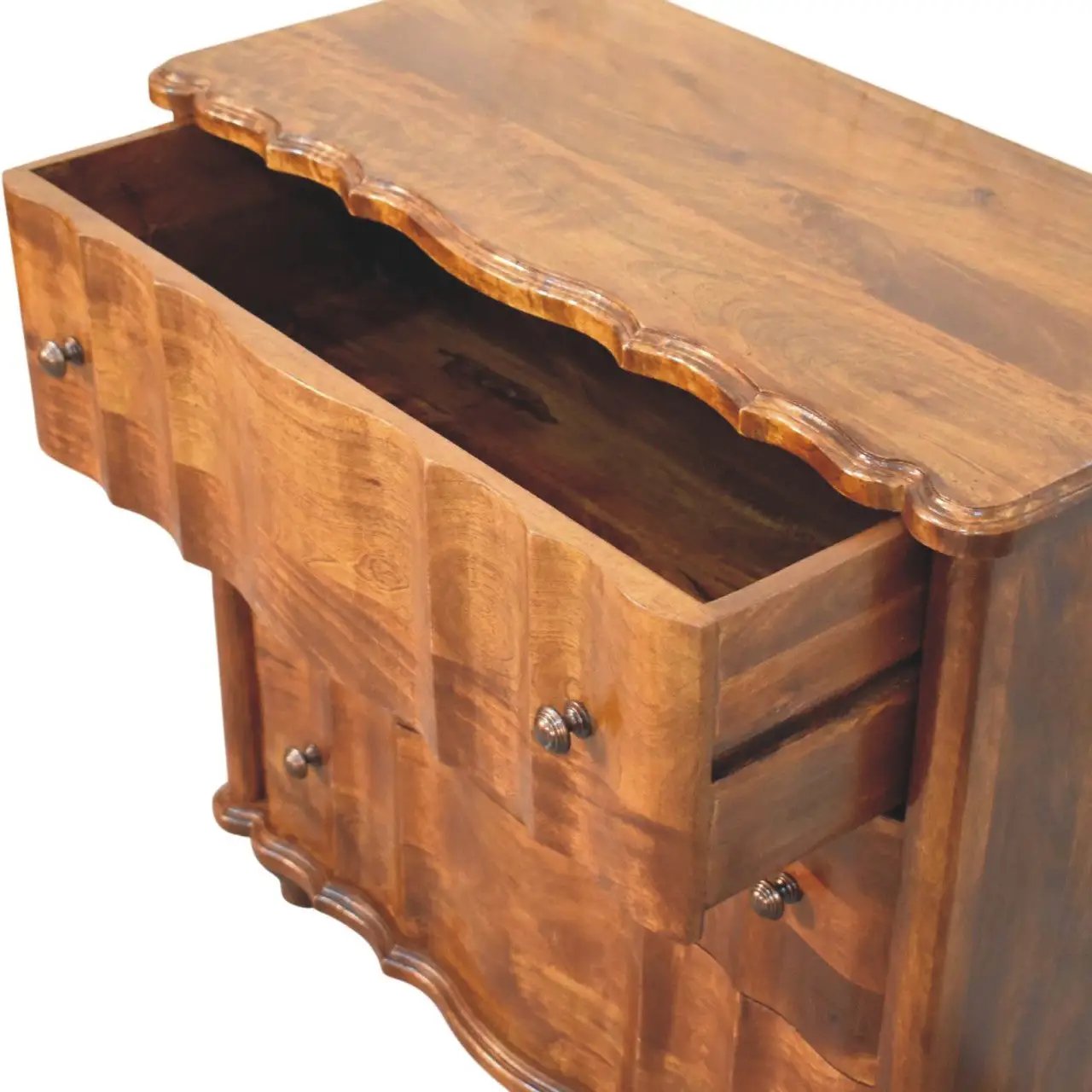 Solid Wood Lume 3 Drawer Chest by HouseOfZazla