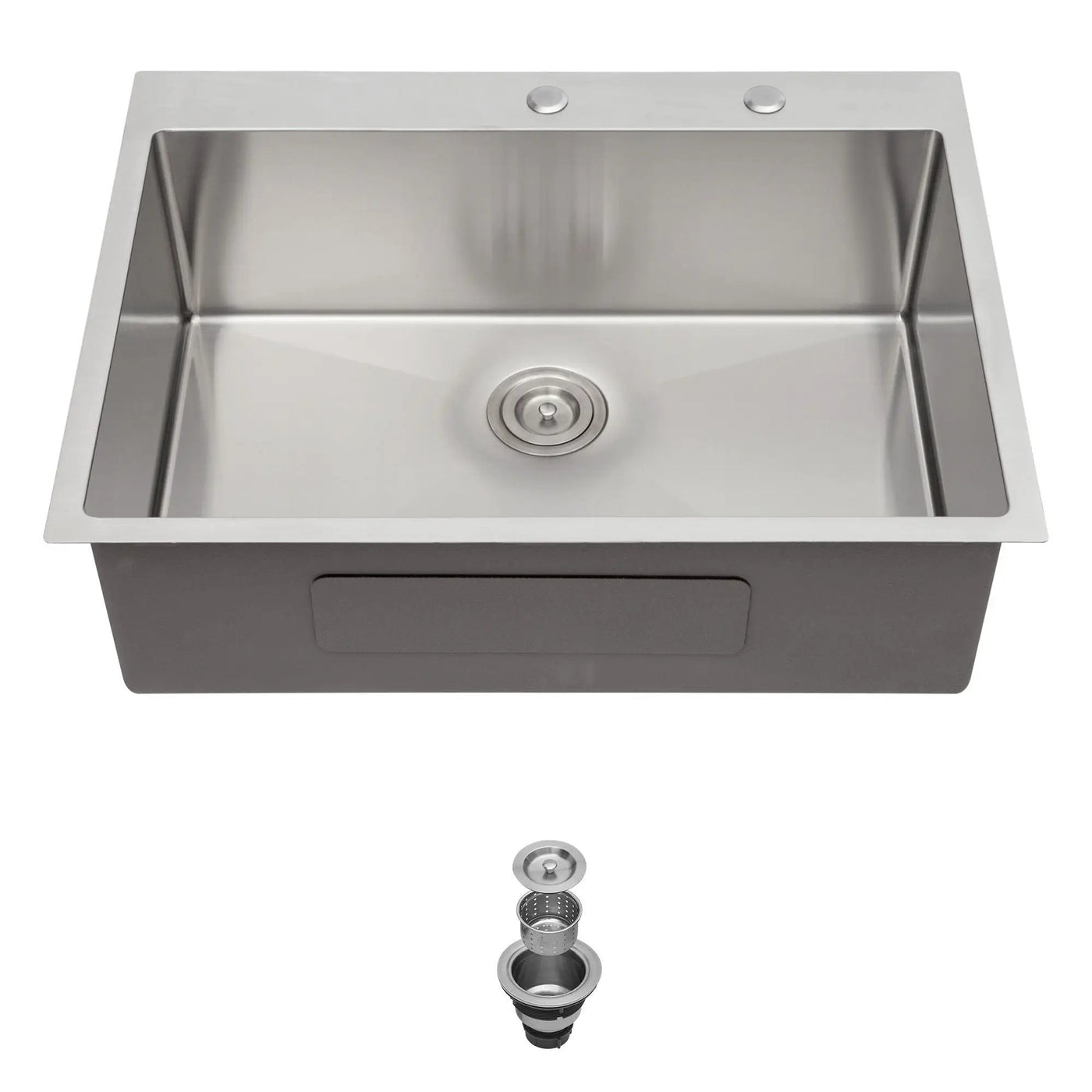 Topmount Stainless Steel Kitchen Sink by HouseOfZazla