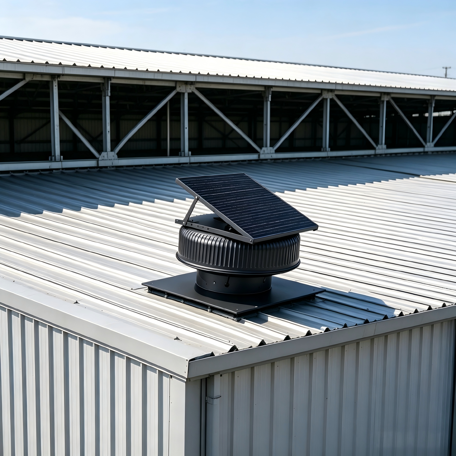 12" Adjustable Solar Roof Vent Fan with Remote Control by HouseOfZazla