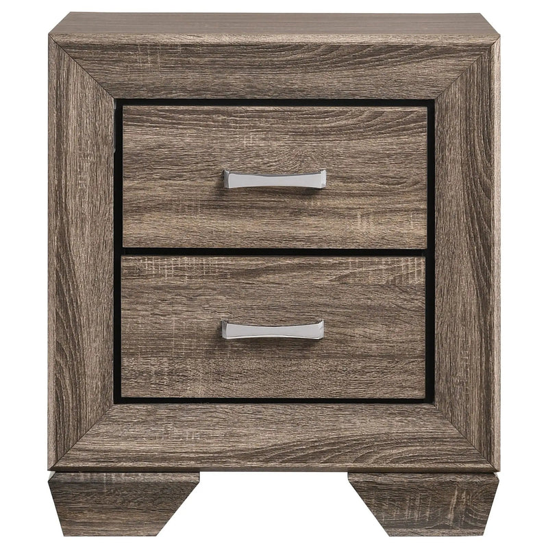Kauffman 5-piece California King Bedroom Set Washed Taupe by Unique Piece Furniture