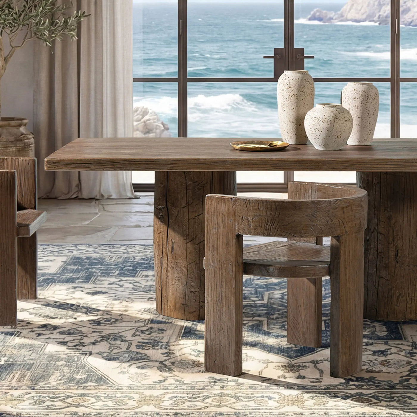 Soren - Accent Curved Dining Chair by HouseOfZazla