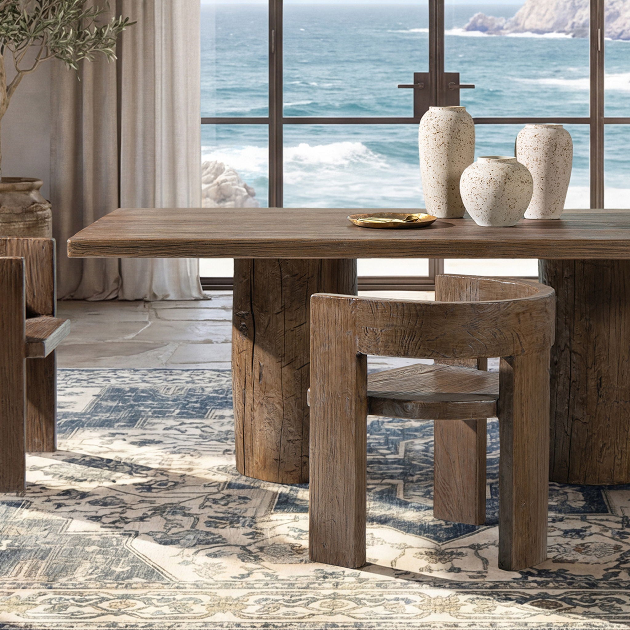 Soren - Accent Curved Dining Chair by HouseOfZazla