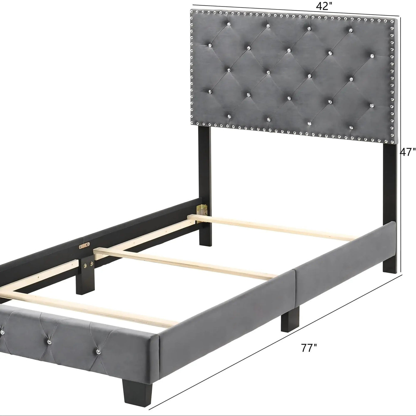 Luxurious Upholstered Bed by Unique Piece Furniture