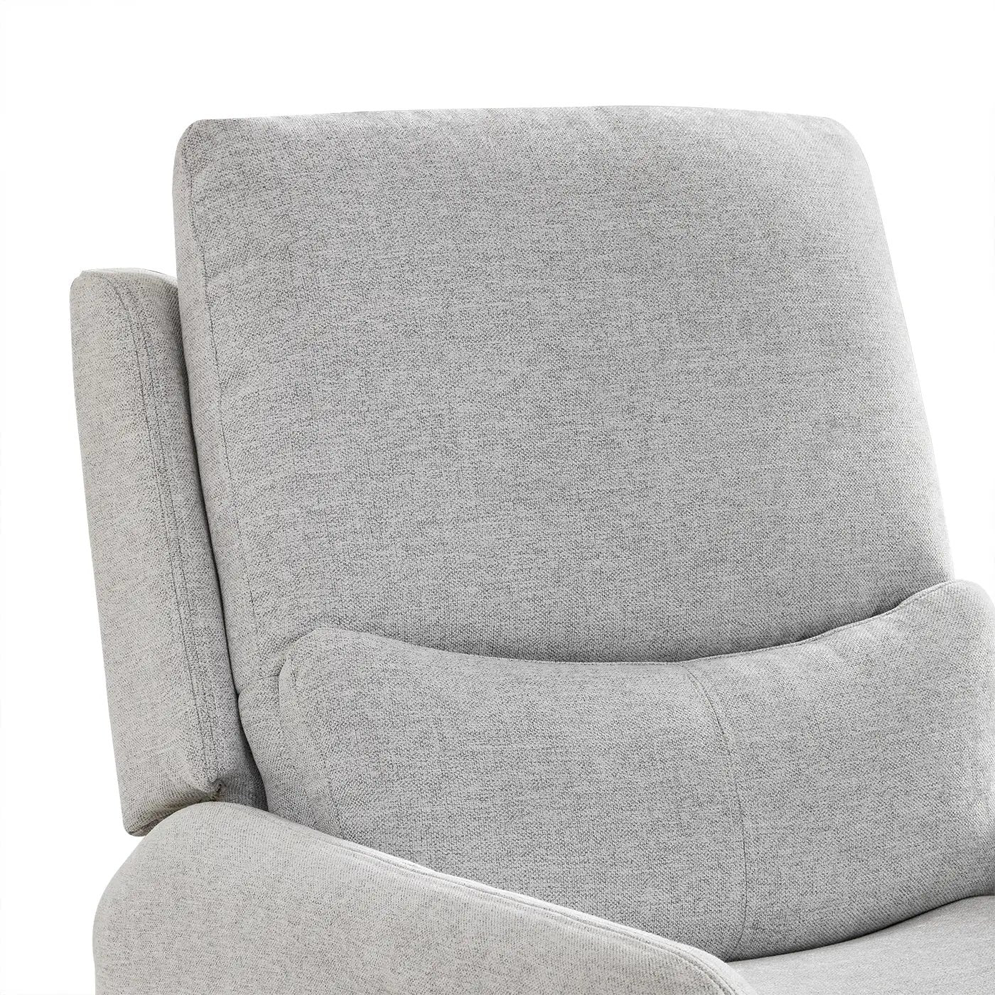 Dublin 30" Swivel Power Recliner Arm Chair Heathered by HouseOfZazla