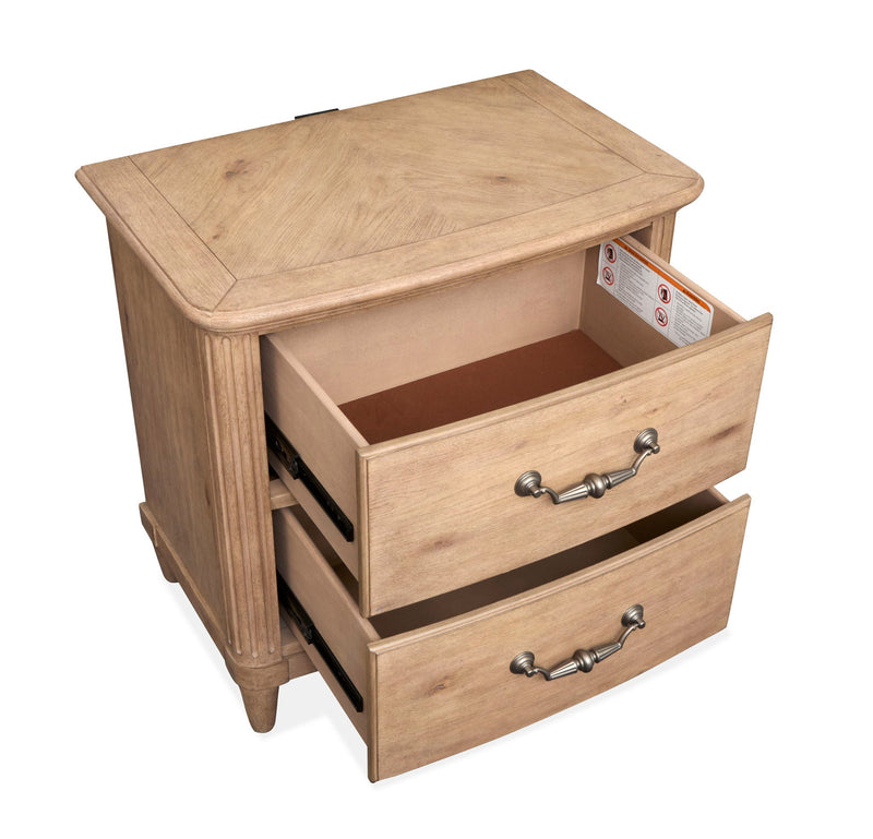 Harmony Heights - Drawer Nightstand - Belgium Wheat, photo 2 of 7