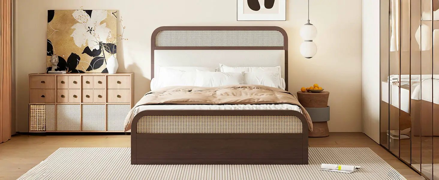 Platform Bed With Trundle And 2 Drawers by HouseOfZazla