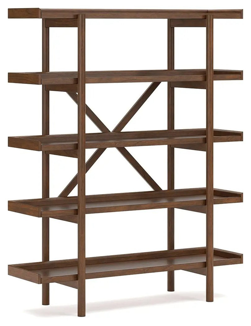 Lyncott - Bookcase - Brown by Unique Piece Furniture
