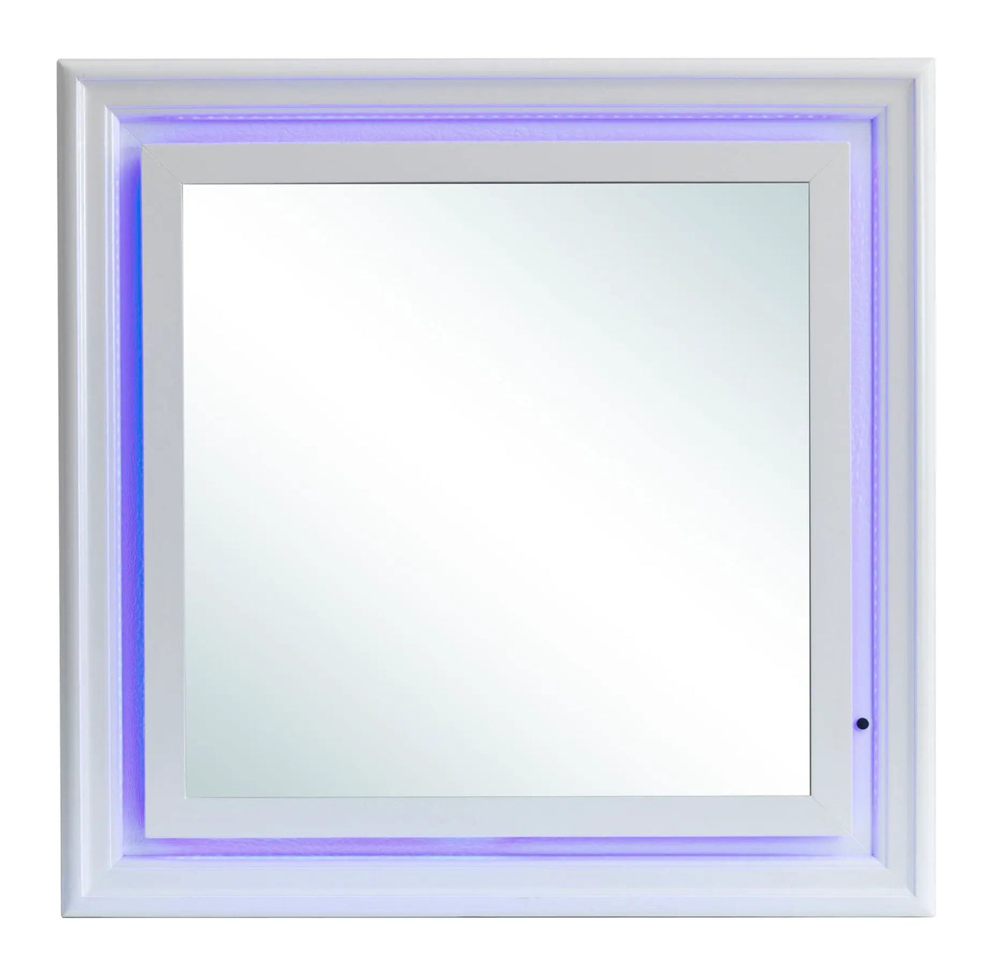 Lorana - Elegant Transitional LED Mirror by HouseOfZazla