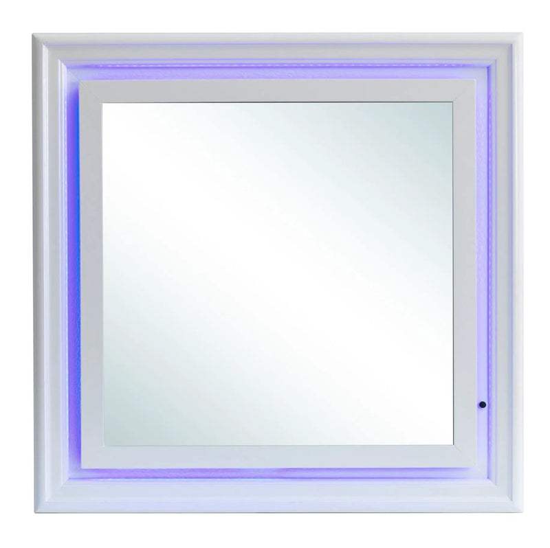 Lorana - Elegant Transitional LED Mirror by Unique Piece Furniture