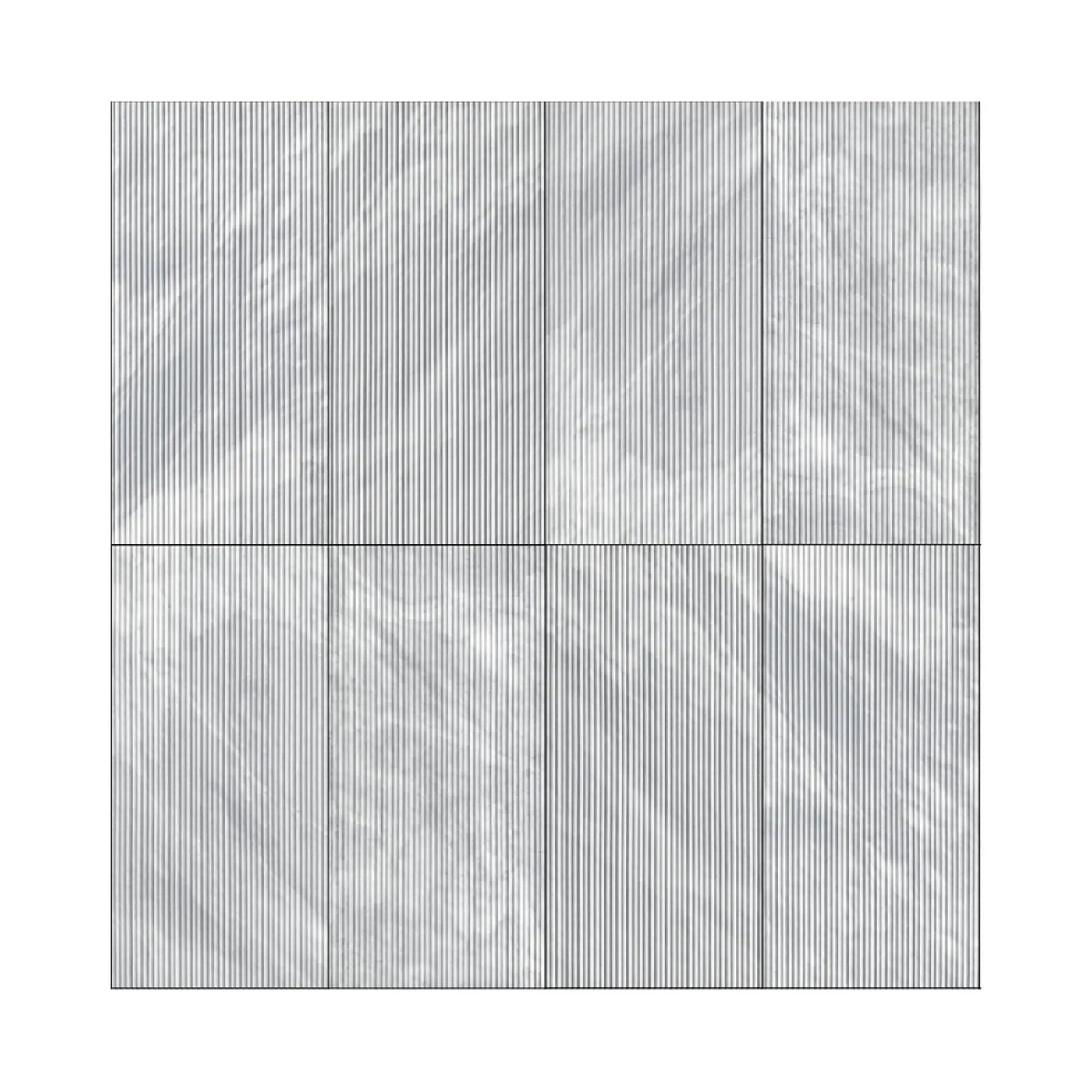 Textured Finished, 3D Tiles For Wall Decoration (Set of 4) by HouseOfZazla