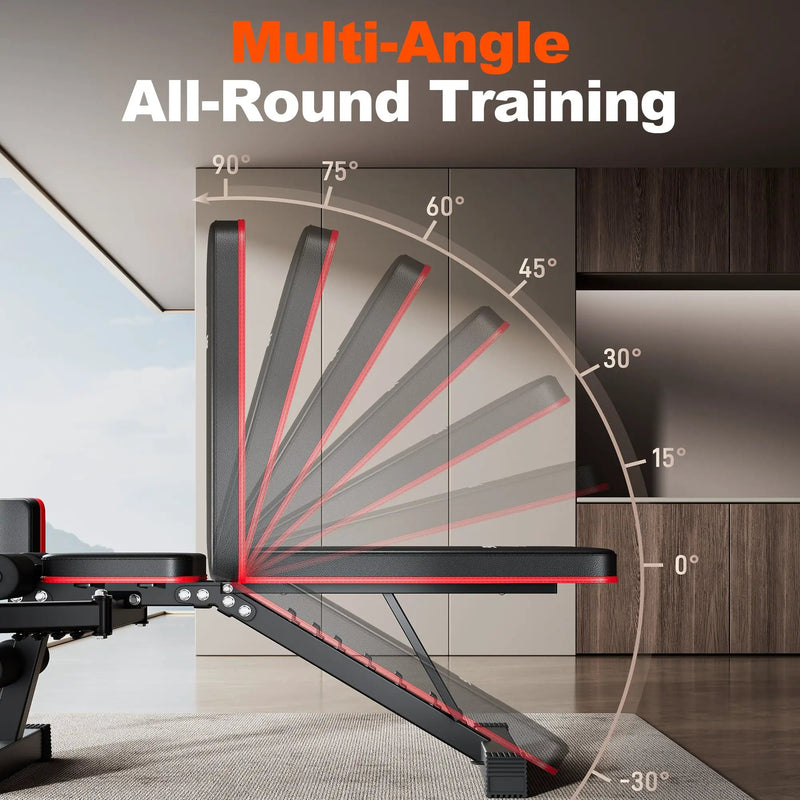 2-in-1 Weight Bench for Home Gym by HouseOfZazla