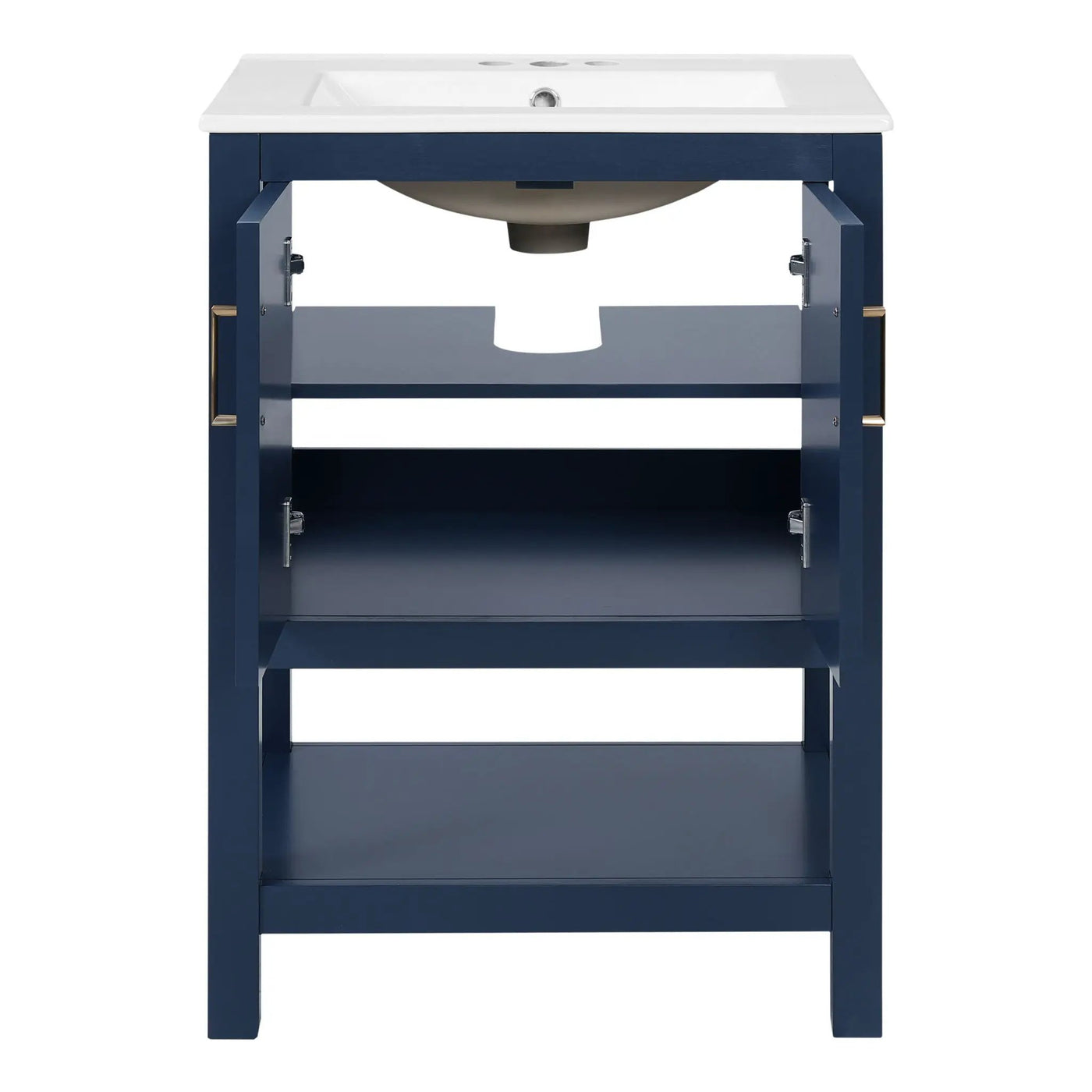 Modern Bathroom Vanity With Elegant Twill Design by HouseOfZazla