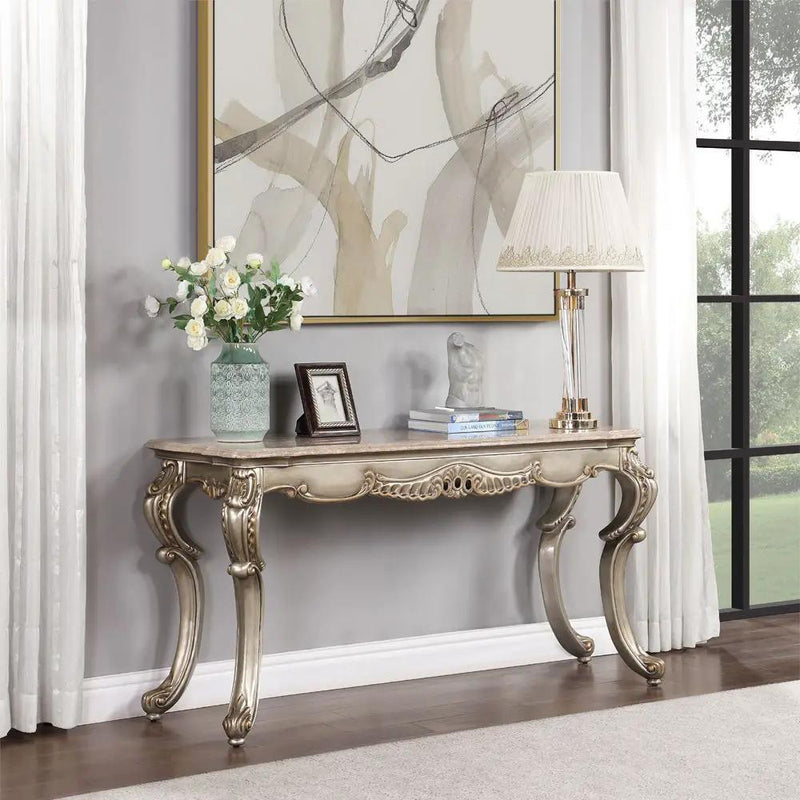 Miliani - Table With Marble Top by Unique Piece Furniture