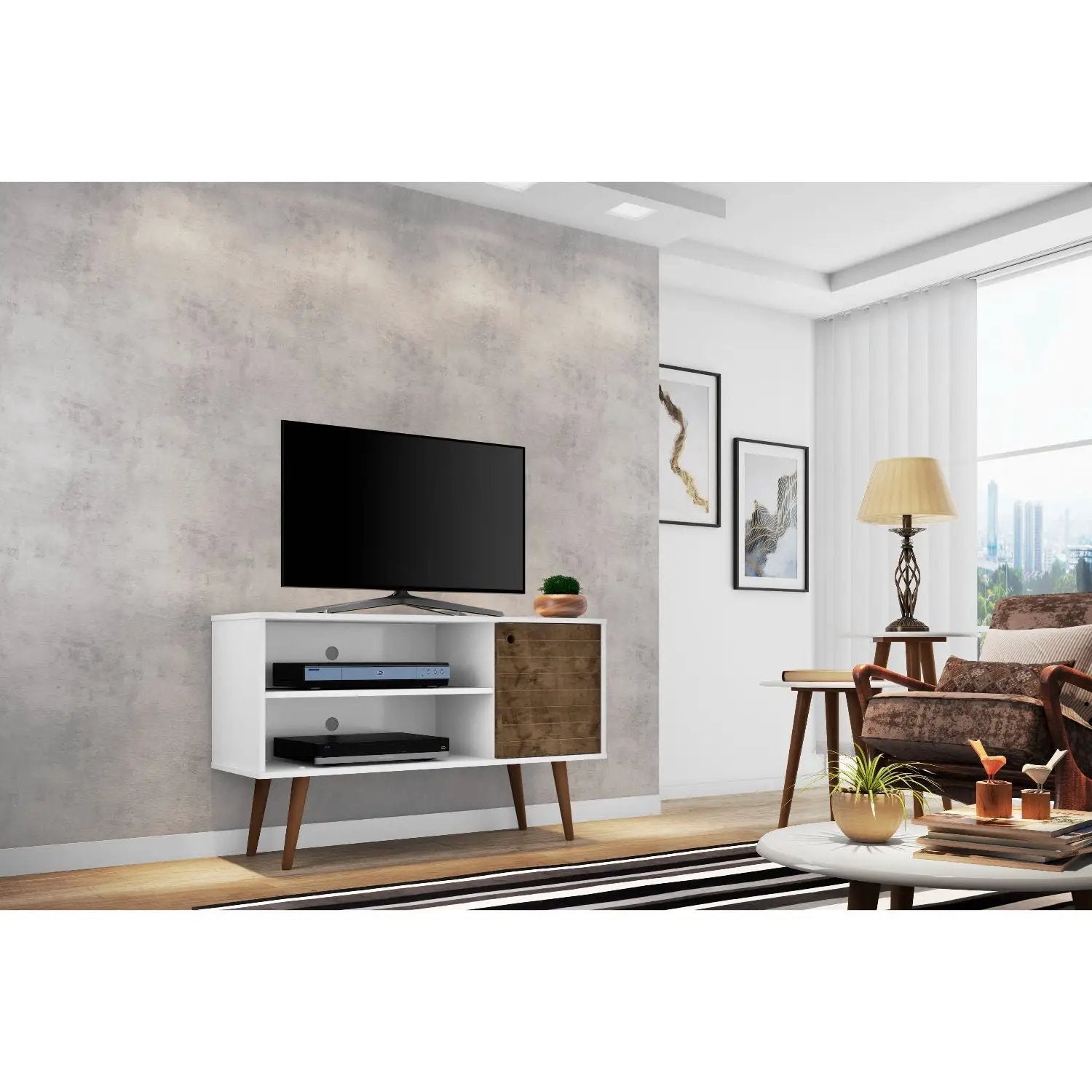 Liberty - Sleek Door Design TV Stand by HouseOfZazla