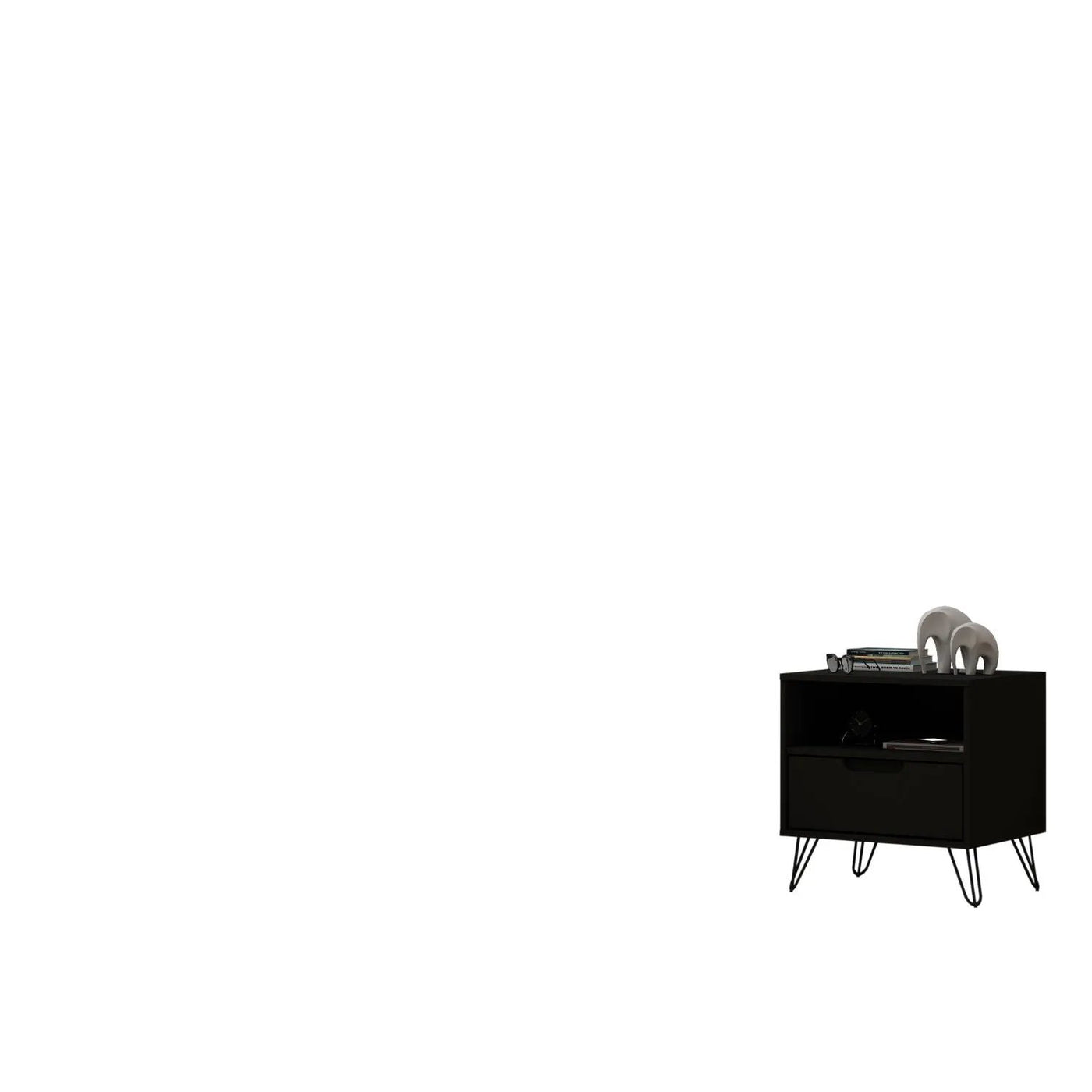 Rockefeller - Nightstand With 1 Drawer by HouseOfZazla